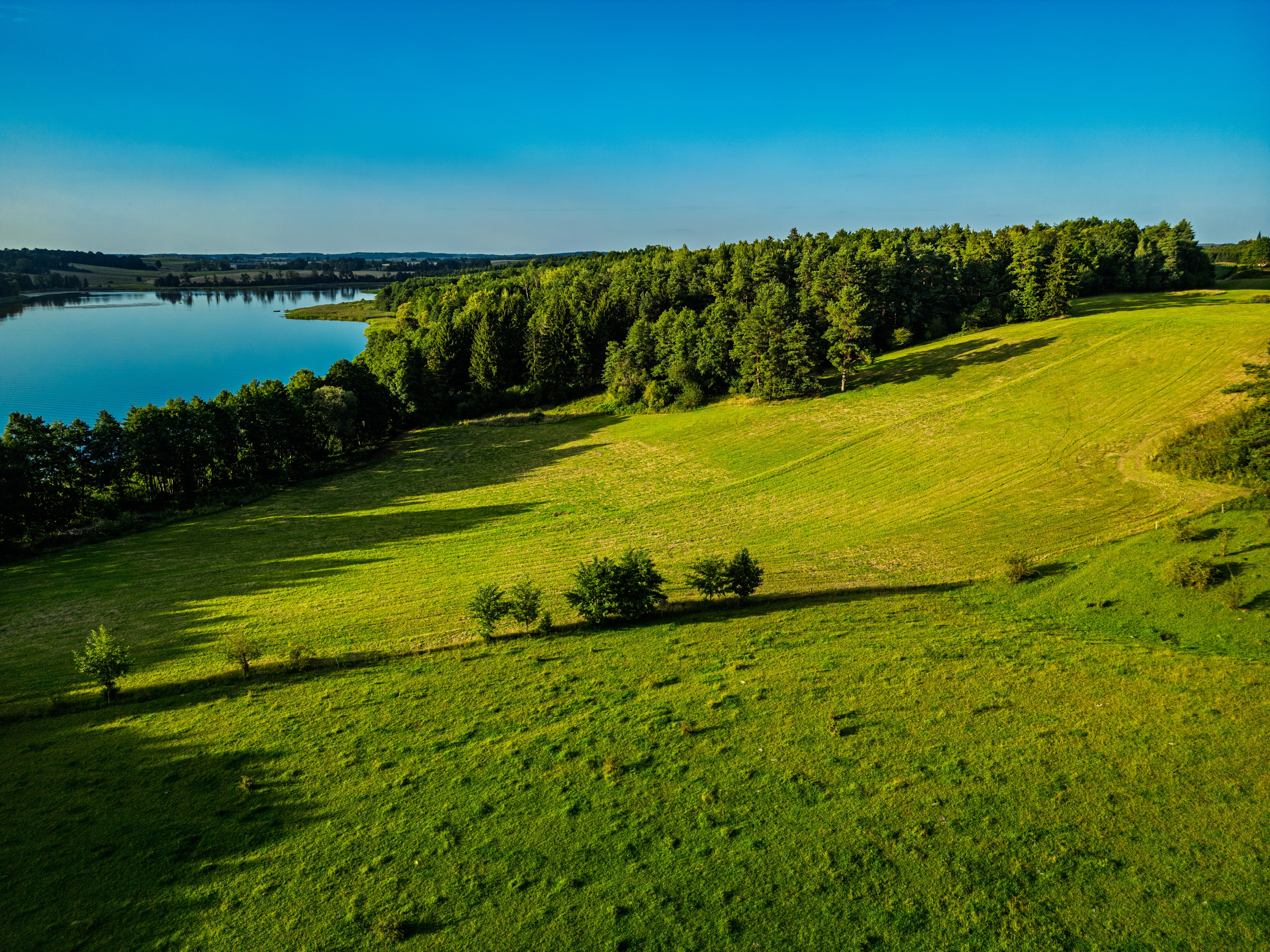 Widok na okolicę działek